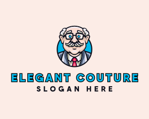 Old Bald Man logo design