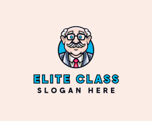 Old Bald Man logo design