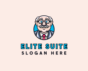 Old Bald Man logo design