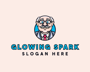 Old Bald Man logo design