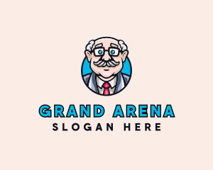 Old Bald Man logo design