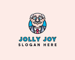 Old Bald Man logo design