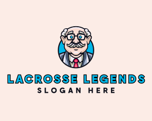 Old Bald Man logo design