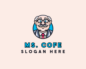 Old Bald Man logo design