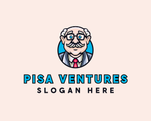 Old Bald Man logo design