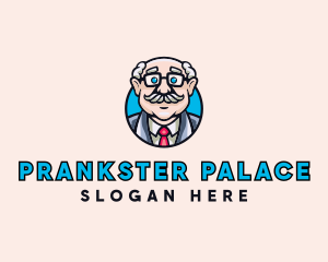 Old Bald Man logo design