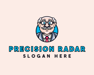 Old Bald Man logo design