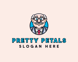 Old Bald Man logo design