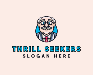 Old Bald Man logo design