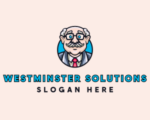 Old Bald Man logo design