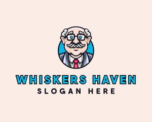 Old Bald Man logo design