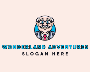 Old Bald Man logo design