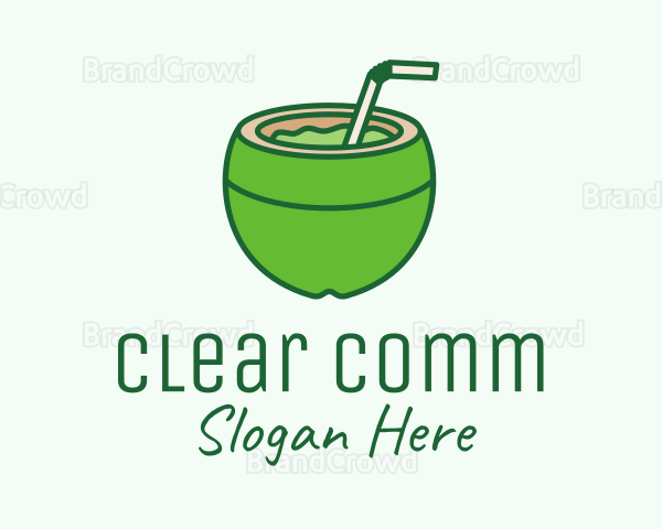 Tropical Coconut Juice Logo