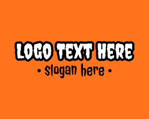 Hulk - Pumpkin Halloween Font logo design