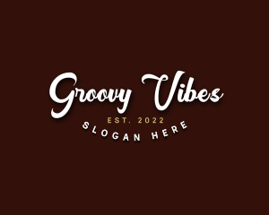 Groovy - Retro Urban Business logo design