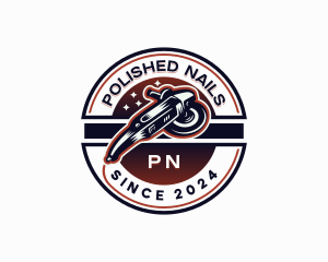 Polish Polisher Detailing logo design