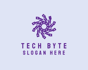 Computing - Spiral Tech Software logo design