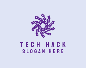 Spiral Tech Software logo design