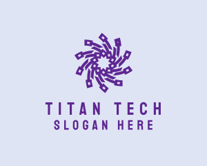 Spiral Tech Software logo design