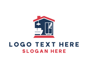 Pendant Lamp - Home Decor Furniture logo design