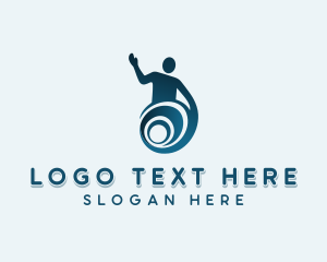 Humanitarian - Community Foundation Disability logo design