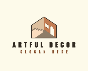 Home Interior Decoration logo design