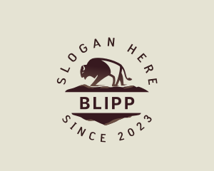 Buffalo Mountain Bison Logo