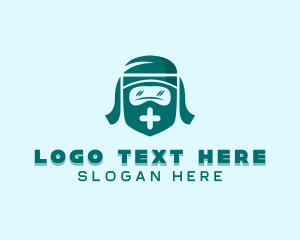 Patient - Healthcare Face Shield logo design