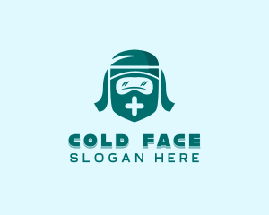 Healthcare Face Shield logo design