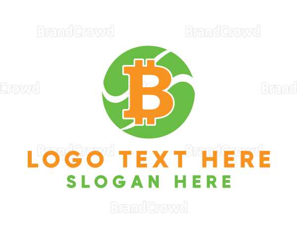 Bitcoin Cryptocurrency Symbol Logo