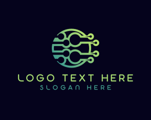 Technology - Artificial Intelligence Software logo design