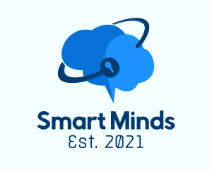 Mind Cloud Security logo design