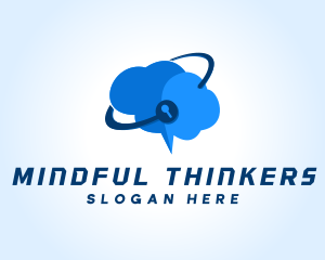 Mind Cloud Security logo design