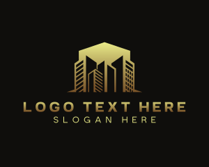 Builder - Real Estate Building logo design