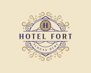 Luxury Mansion Hotel logo design