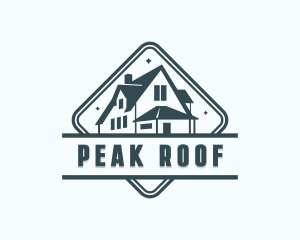 Roof Renovation Roofing logo design