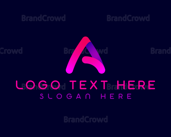 Studio Advertising Letter A Logo