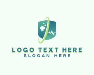 Nursing Home - Medical Shield Health logo design