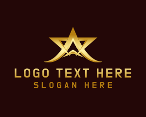 Letter My - Star Advertising Agency logo design