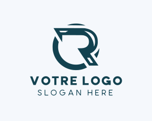 Office - Generic Business Shiny Letter R logo design