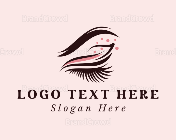 Aesthetic Eyeshadow Eyelash Logo