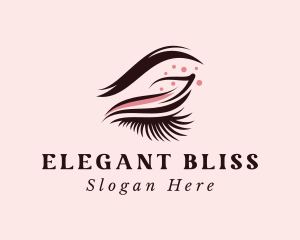 Aesthetic Eyeshadow Eyelash Logo