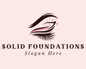 Aesthetic Eyeshadow Eyelash Logo