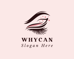 Aesthetic Eyeshadow Eyelash Logo