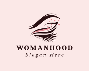 Eyeshadow - Aesthetic Eyeshadow Eyelash logo design