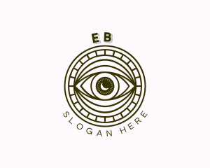 Crescent Moon Eye Logo