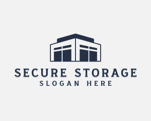 Storage - Logistics Storage Building logo design