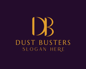 Premium Luxury Letter DB Company logo design