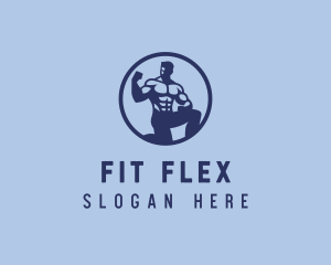 Fitness Trainer Gym logo design