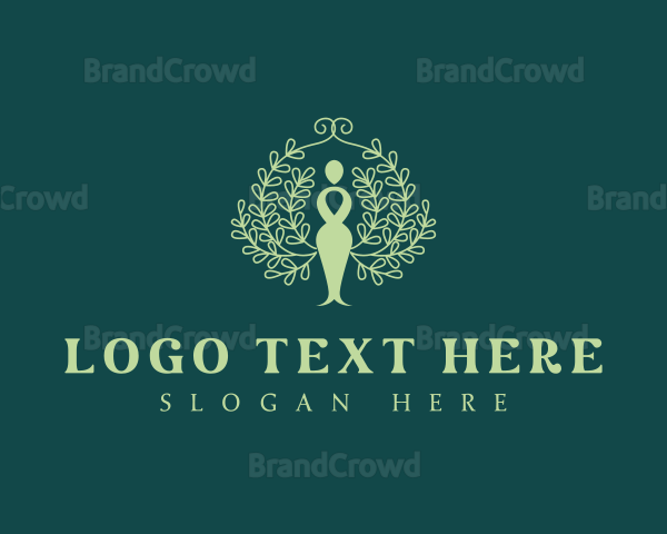 Elegant Lady Tree Logo
